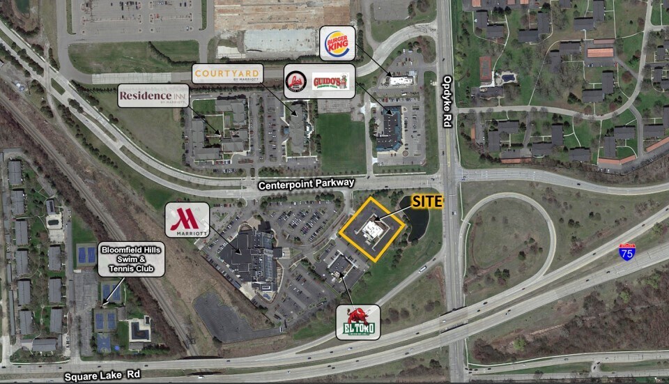 3900 Centerpoint Pky, Pontiac, MI à louer Photo de l’immeuble– Image 1 sur 3