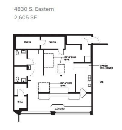 6001-6049 Slauson Ave, Commerce, CA à louer Plan d’étage– Image 1 sur 4