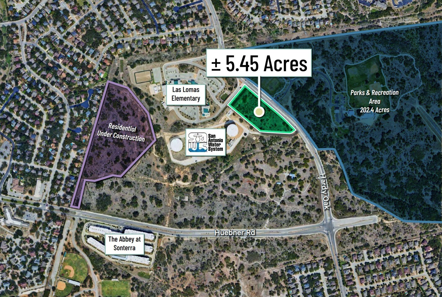 Hardy Oak Blvd & Huebner Road, San Antonio, TX à vendre Photo de l’immeuble– Image 1 sur 5