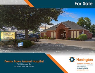 Plus de détails pour 7610 Glenview Dr, Richland Hills, TX - Local commercial à vendre
