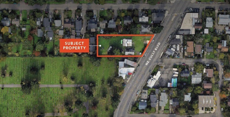 4001 NE Cully Blvd, Portland, OR à vendre Aérien– Image 1 sur 6