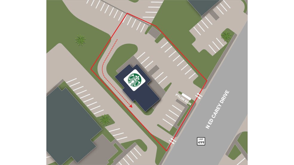 1521 N Ed Carey Dr, Harlingen, TX à vendre - Photo de l’immeuble – Image 2 sur 8