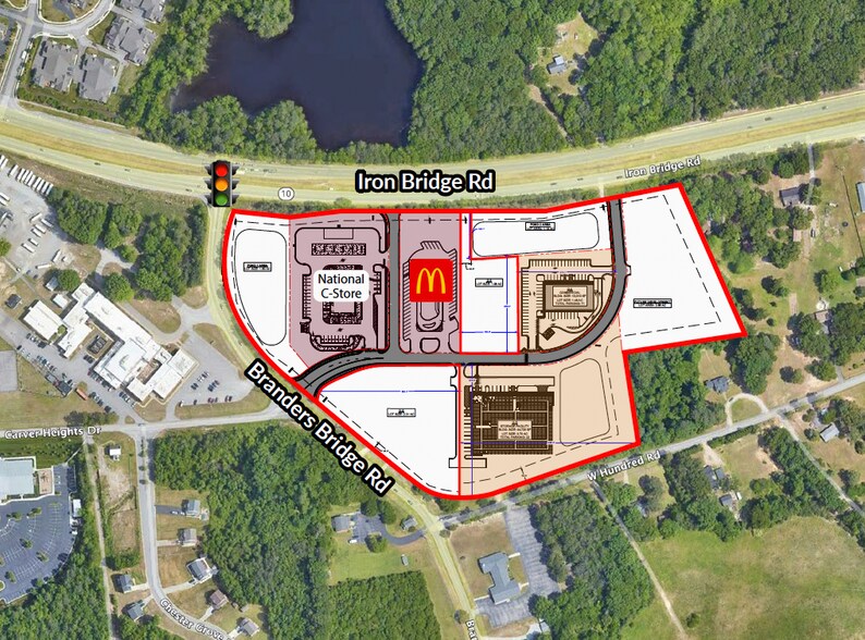 12420 Iron Bridge Rd, Chester, VA à louer - Photo de l’immeuble – Image 2 sur 3