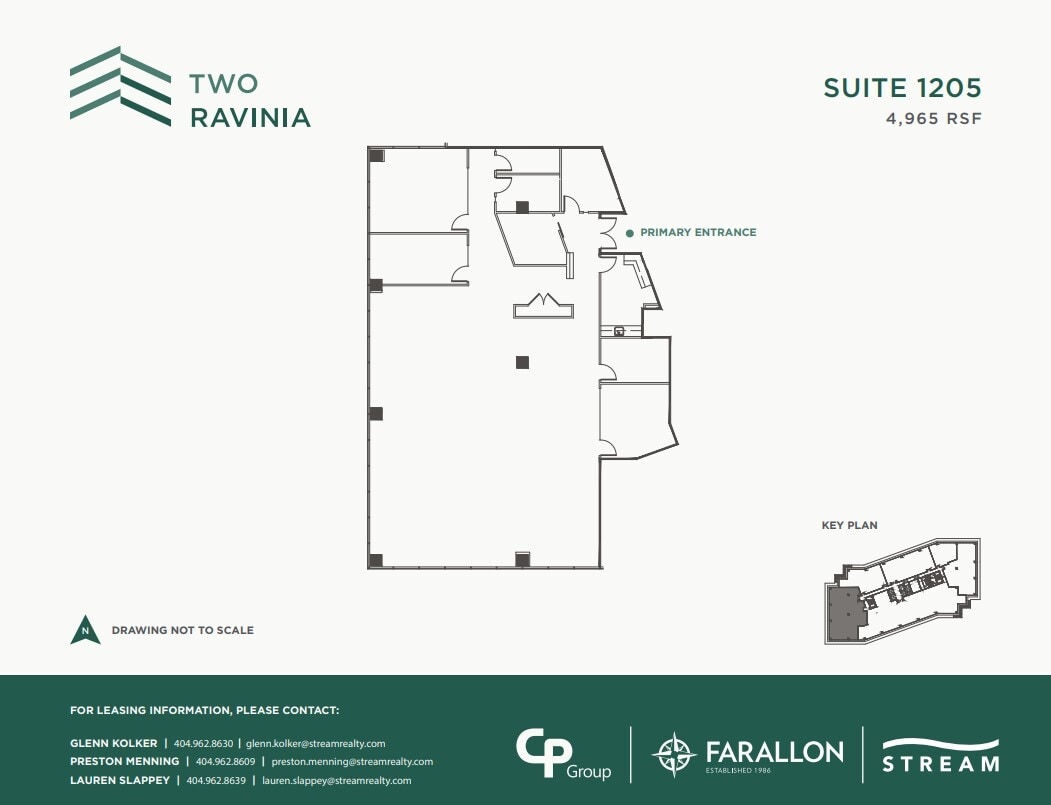 1 Ravinia Dr, Atlanta, GA à louer Plan d’étage– Image 1 sur 1