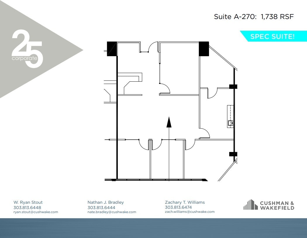 7200 S Alton Way, Centennial, CO à louer Plan d’étage– Image 1 sur 1