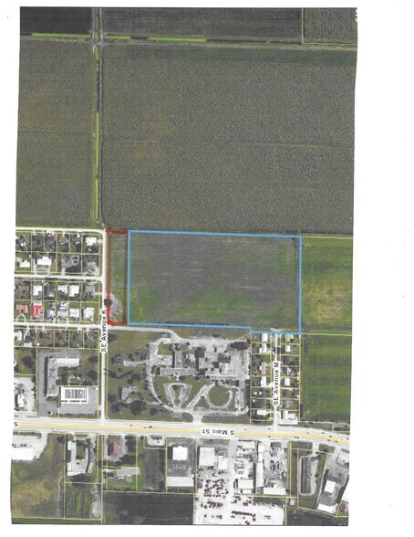 SE Avenue K, and Avenue K, Belle Glade, FL à vendre - Photo principale – Image 1 sur 1