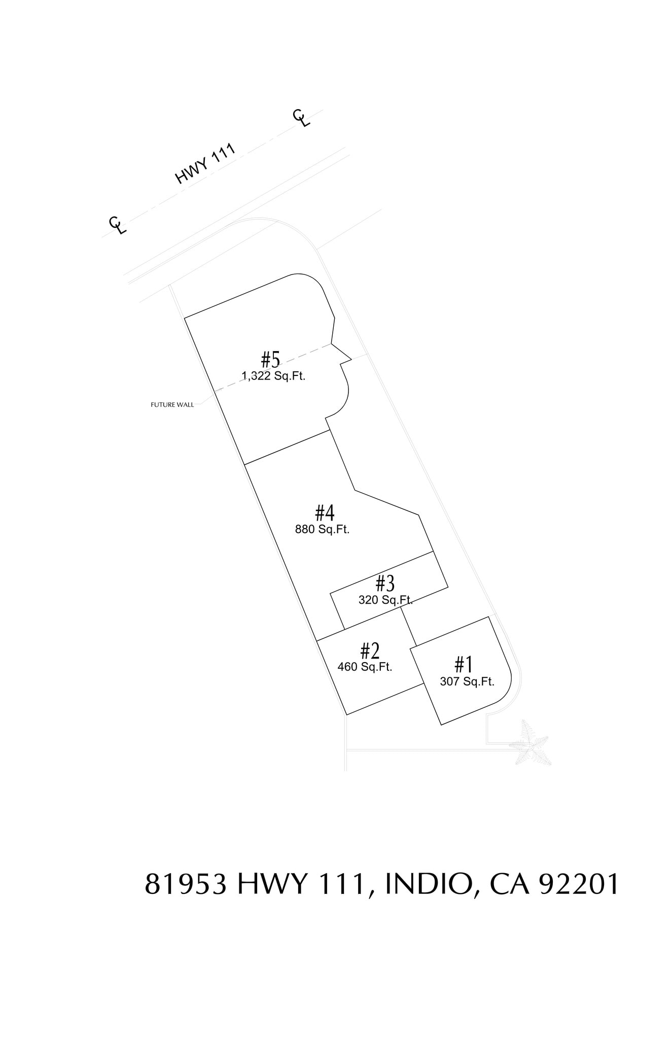 81955 US Highway 111, Indio, CA à louer Plan de site– Image 1 sur 1