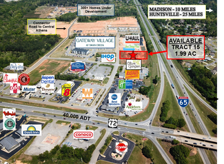 Plus de détails pour 16298 Athens-Limestone Blvd, Athens, AL - Terrain à vendre