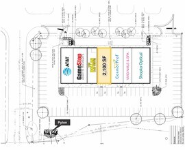 2910 Roosevelt Rd, Marinette, WI à louer Plan de site– Image 2 sur 2