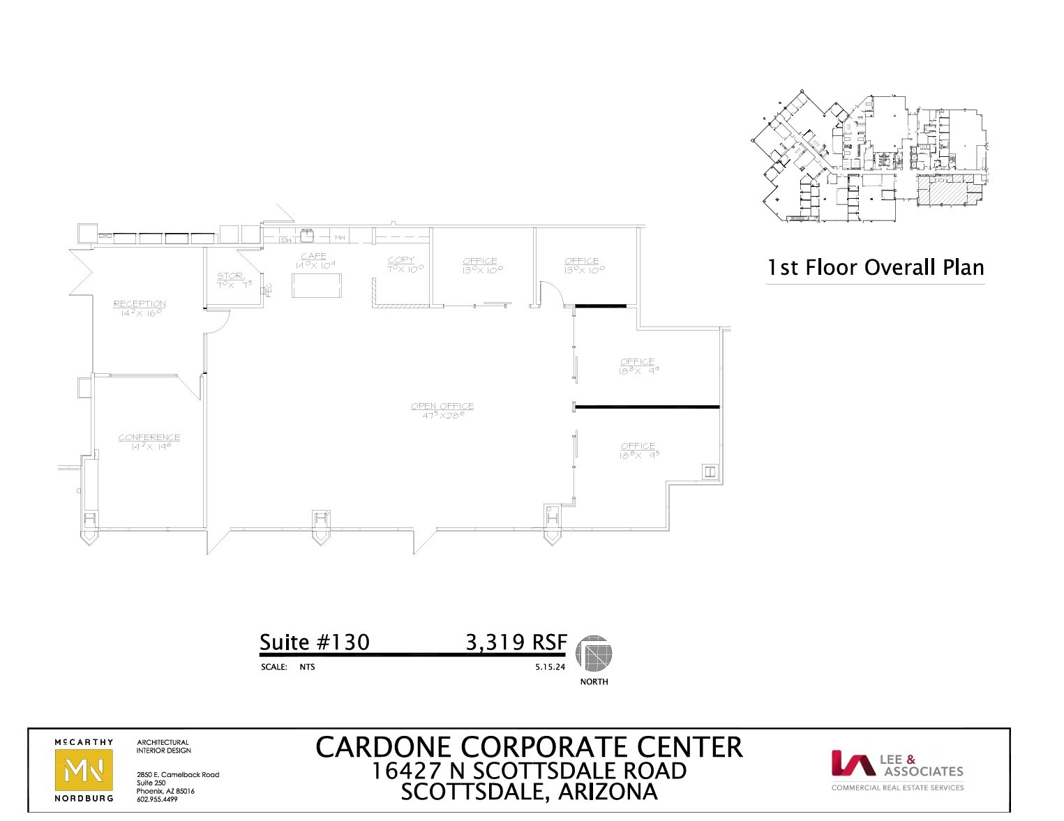 16427 N Scottsdale, Scottsdale, AZ à louer Plan d’étage– Image 1 sur 1