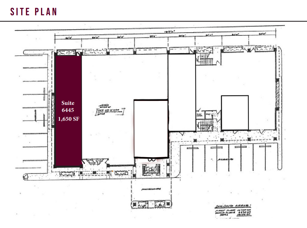 6461 Southwest Blvd, Benbrook, TX à louer Plan d’étage– Image 1 sur 8