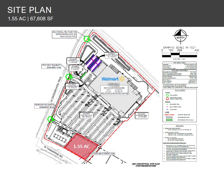 Tangerine Rd & I-10, Marana, AZ à vendre - Plan de site – Image 2 sur 5