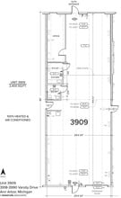 3901-3913 Varsity Dr, Ann Arbor, MI à louer Plan d’étage– Image 2 sur 3