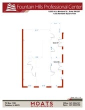 13253 N La Montana, Fountain Hills, AZ à louer Plan de site– Image 1 sur 3