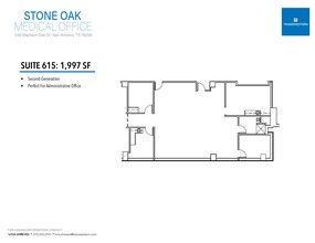 540 Madison Oak Dr, San Antonio, TX à louer Plan d’étage– Image 1 sur 1