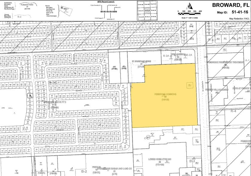 700 N University Dr, Pembroke Pines, FL à louer - Plan cadastral – Image 2 sur 20