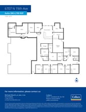 6707 N 19th Ave, Phoenix, AZ à louer Plan d’étage– Image 1 sur 1