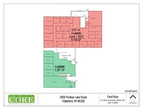 2805 Pontiac Lake Rd, Waterford, MI à vendre Plan d’étage– Image 1 sur 1