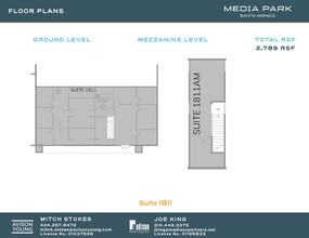 1811-1855 Centinela Ave, Santa Monica, CA à louer Plan d’étage– Image 1 sur 7