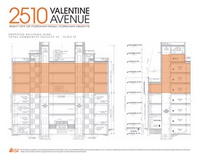 2510 Valentine Ave, Bronx, NY à louer Plan d’étage– Image 1 sur 4