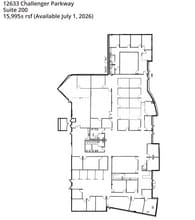 12661 Challenger Pky, Orlando, FL à louer Plan d’étage– Image 1 sur 1