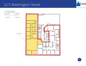 22 E Washington St, Indianapolis, IN à louer Plan de site– Image 1 sur 1