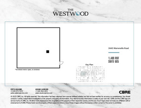 2443 Warrenville Rd, Lisle, IL à louer Plan d’étage– Image 1 sur 1