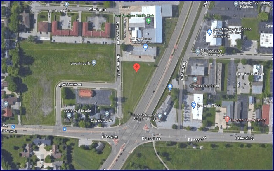 908-910 Four Seasons Rd, Bloomington, IL à vendre - Aérien – Image 2 sur 2