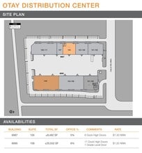 6987 Calle De Linea, San Diego, CA à louer Plan de site– Image 1 sur 2