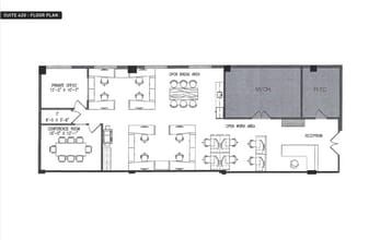 11388-11390 W Olympic Blvd, Los Angeles, CA à louer Plan d’étage– Image 1 sur 1