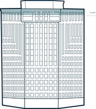 320 Front St W, Toronto, ON à louer Plan d’étage– Image 2 sur 3