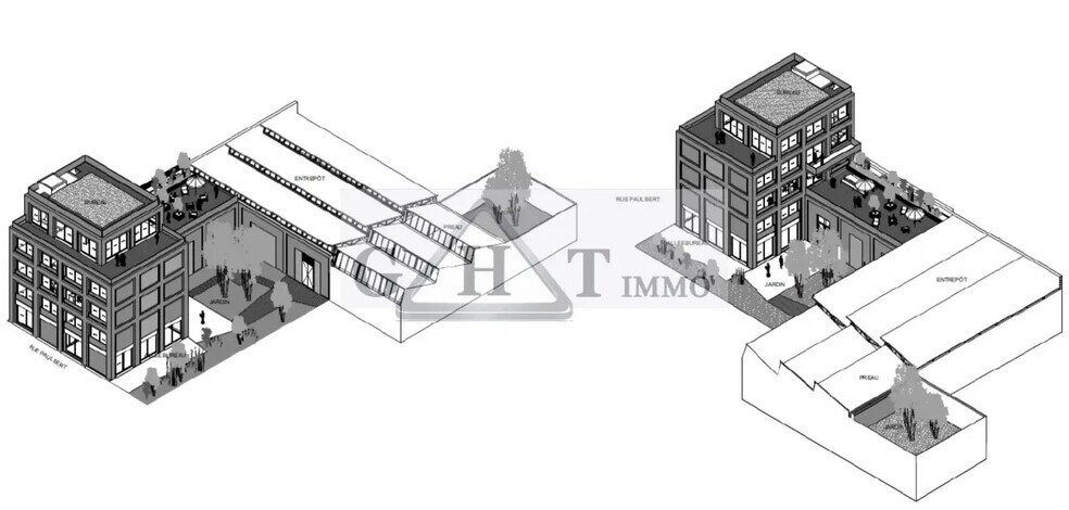 Bureau dans Pantin à vendre - Photo de l’immeuble – Image 2 sur 4