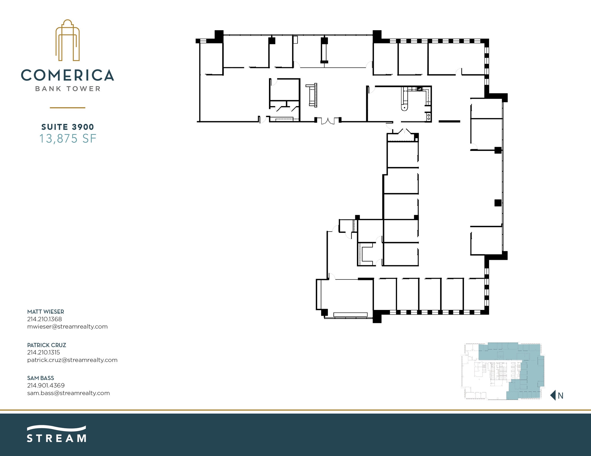 1717 Main St, Dallas, TX à louer Plan d’étage– Image 1 sur 1