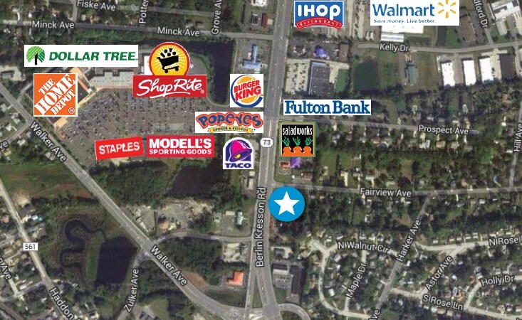 165 N Route 73, Berlin, NJ à vendre - Photo de l’immeuble – Image 3 sur 4