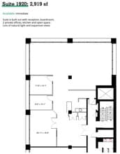 439 University Ave, Toronto, ON à louer Plan d’étage– Image 1 sur 1