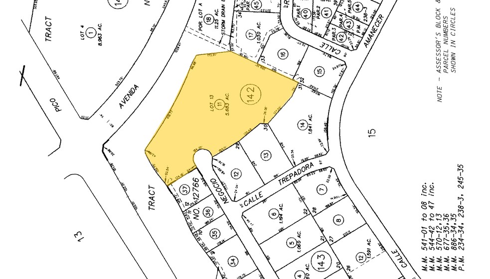 100 Avenida La Pata, San Clemente, CA à louer - Plan cadastral – Image 2 sur 8