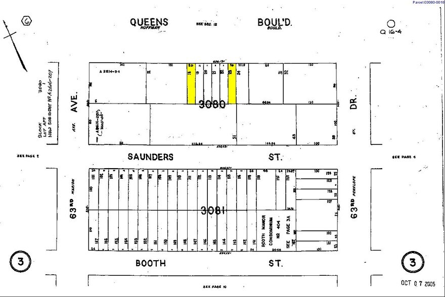 95-36 Queens Blvd, Flushing, NY à vendre - Plan cadastral – Image 2 sur 2