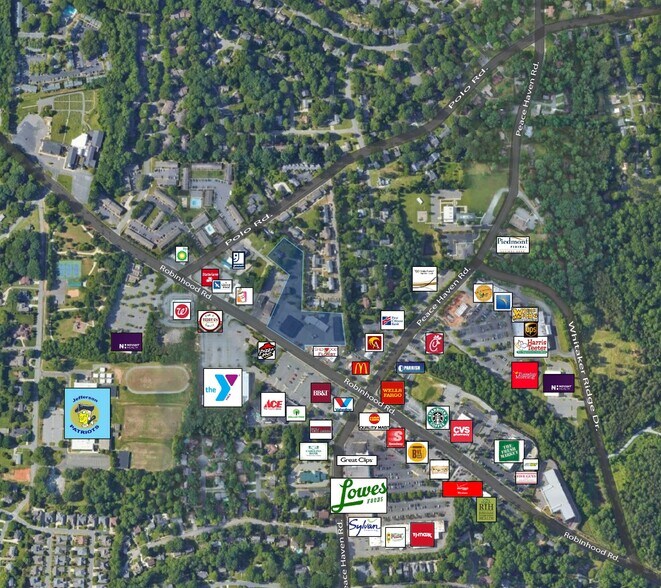 3443 Robinhood Rd, Winston-Salem, NC à vendre - Photo de l’immeuble – Image 2 sur 2