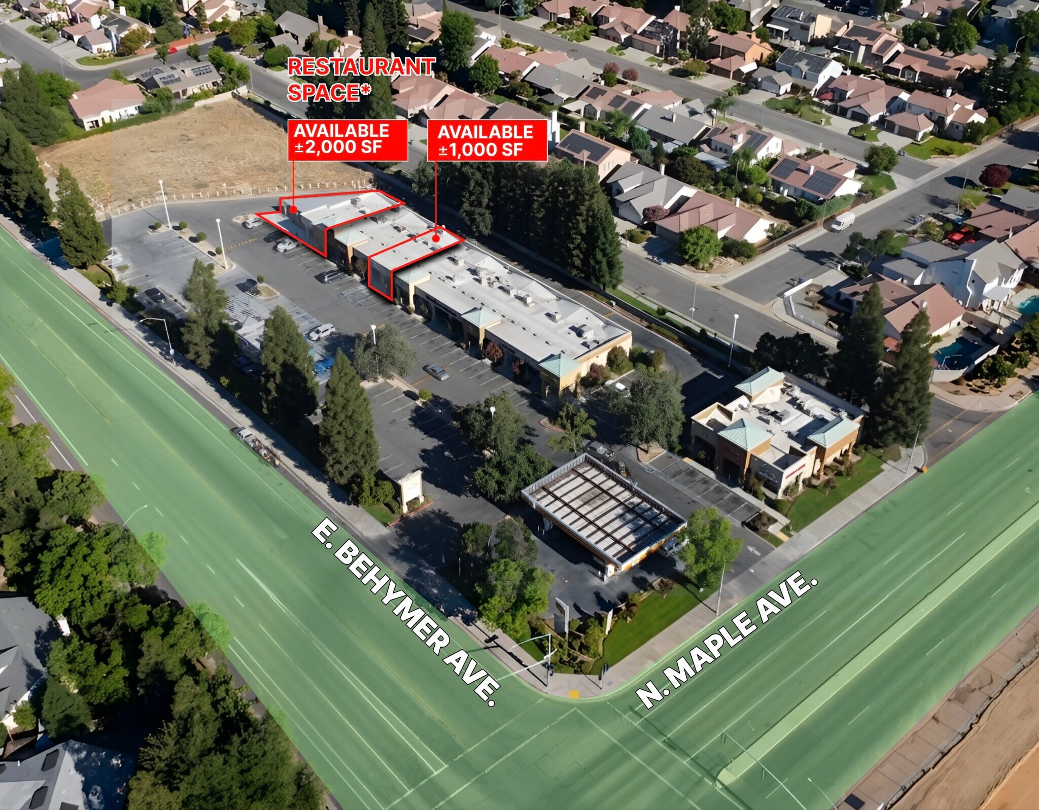 10063-10085 N Maple Ave, Fresno, CA à louer Photo de l’immeuble– Image 1 sur 6