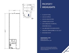 8320 S 208th St, Kent, WA à louer Plan d’étage– Image 2 sur 2