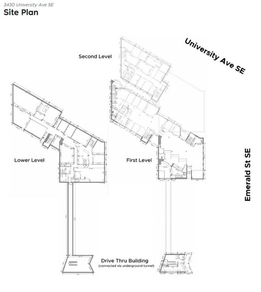 3410-3430 SE University Ave, Minneapolis, MN à vendre - Plan de site – Image 3 sur 19