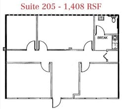 725 Primera Blvd, Lake Mary, FL à louer Plan d’étage– Image 2 sur 2