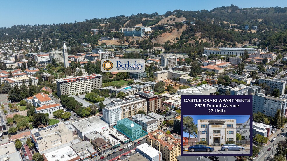 2525 Durant Ave, Berkeley, CA à vendre - Photo de l’immeuble – Image 1 sur 40
