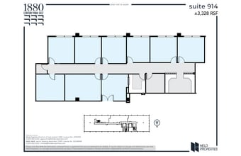 1880 Century Park E, Los Angeles, CA à louer Plan d’étage– Image 2 sur 3