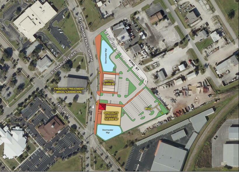 500-600 Tamiami Trail, Punta Gorda, FL à vendre - Plan de site – Image 2 sur 2