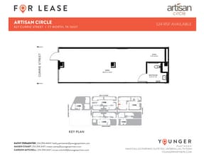 2973 W 7th St, Fort Worth, TX à louer Plan d’étage– Image 1 sur 1
