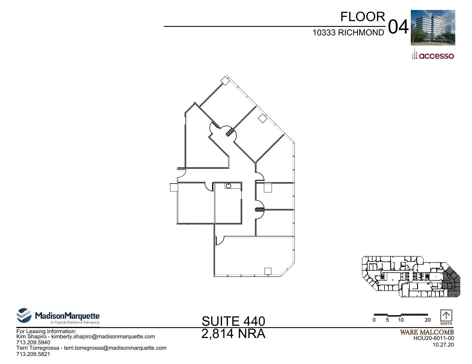 10333 Richmond Ave, Houston, TX à louer Plan d’étage– Image 1 sur 1