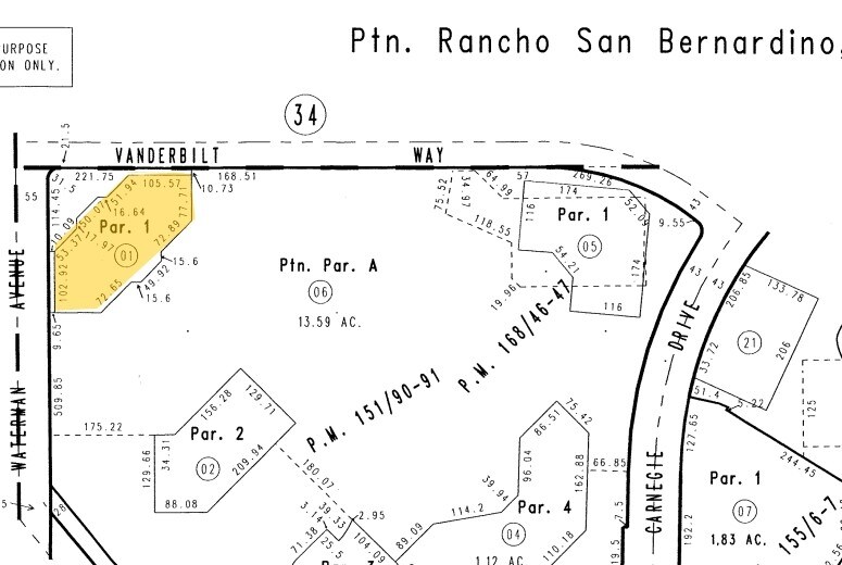 301 E Vanderbilt Way, San Bernardino, CA à louer - Plan cadastral – Image 2 sur 27