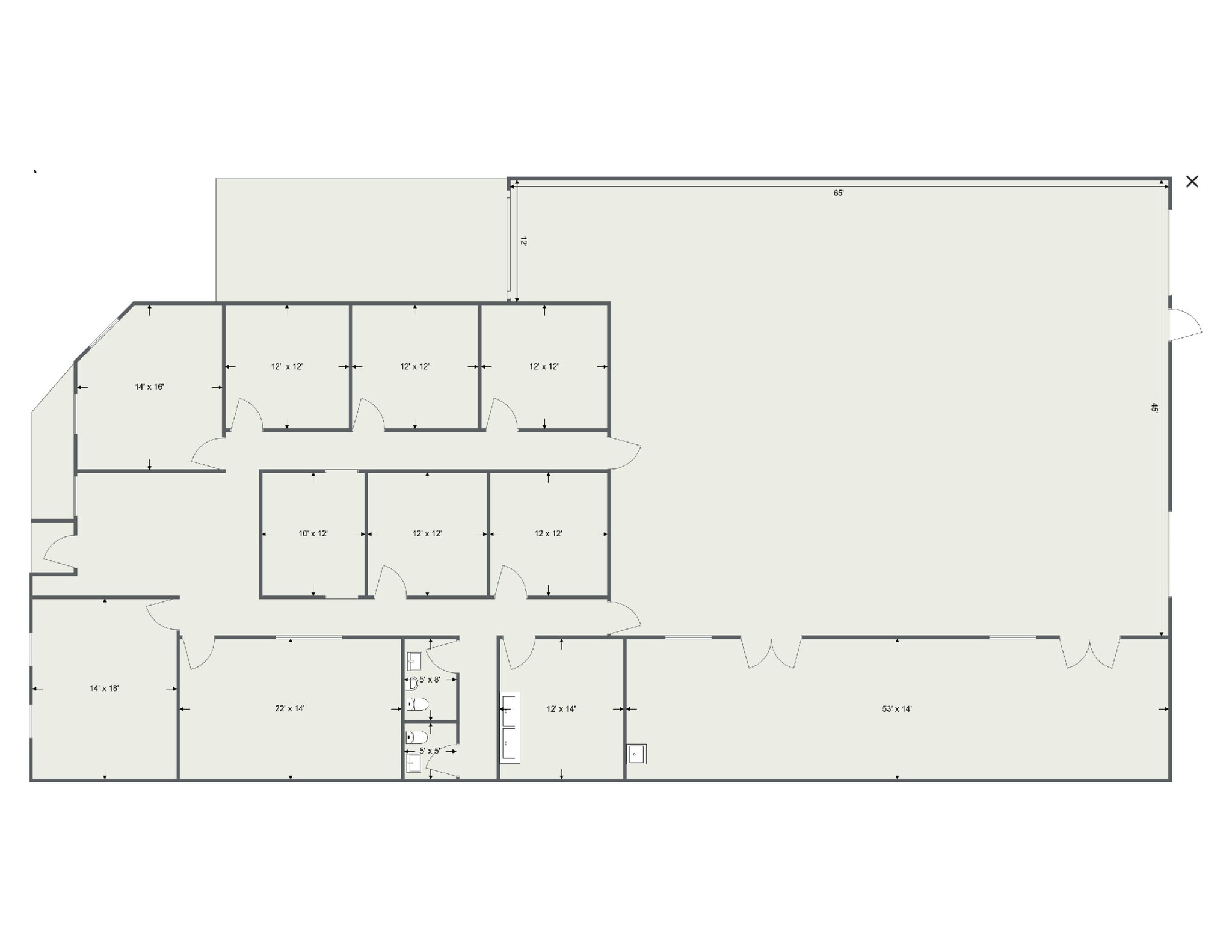 12903-12907 Agency Dr, San Antonio, TX à louer Plan d’étage– Image 1 sur 1