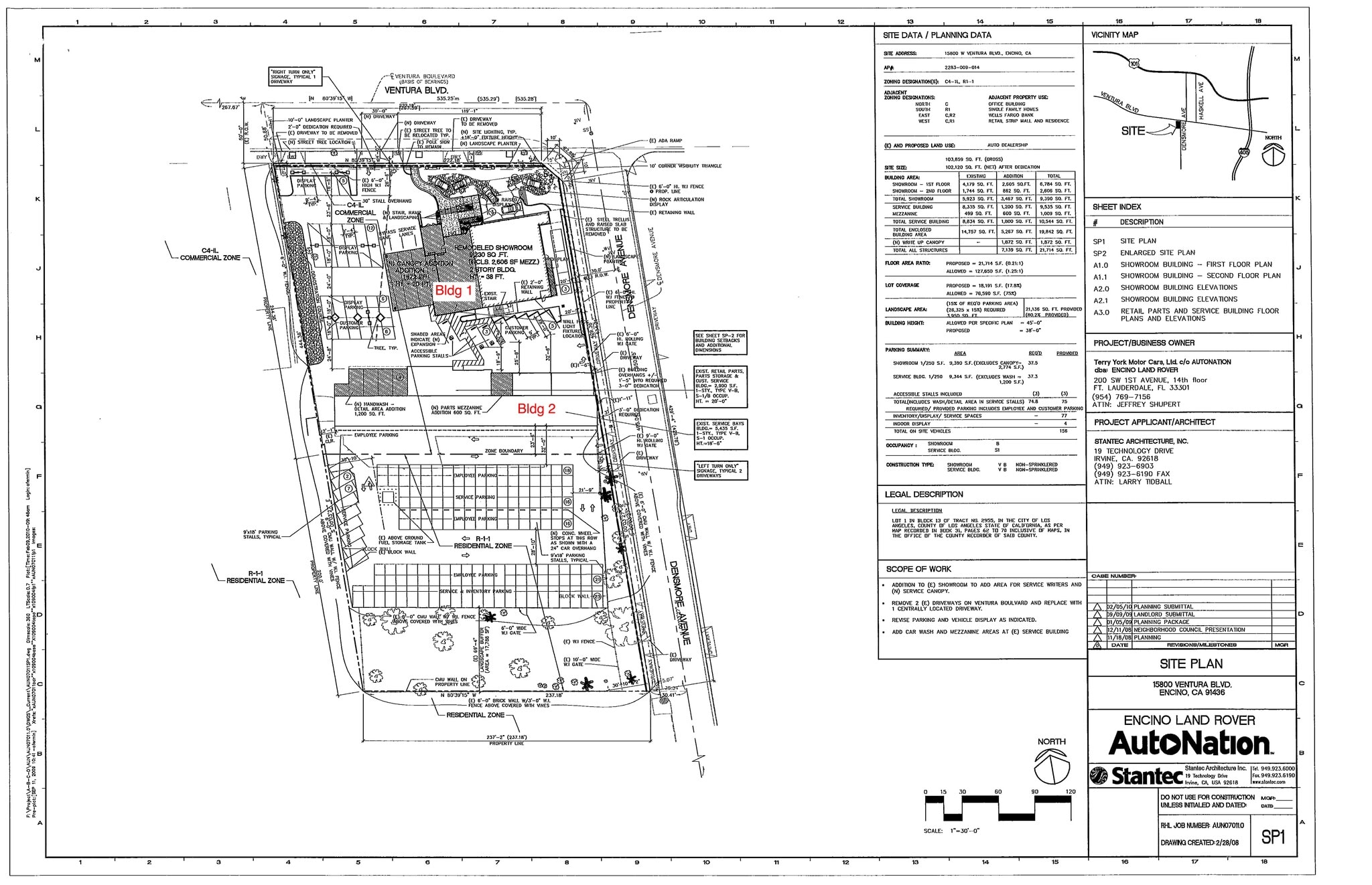 15800 Ventura Blvd, Encino, CA à louer Plan de site– Image 1 sur 1